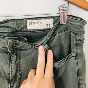 Pistola | arm green stretch jean leggings